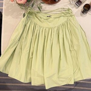 NWT - Ella Mae Twisting Vines Skirt in Honey Dew sz XL